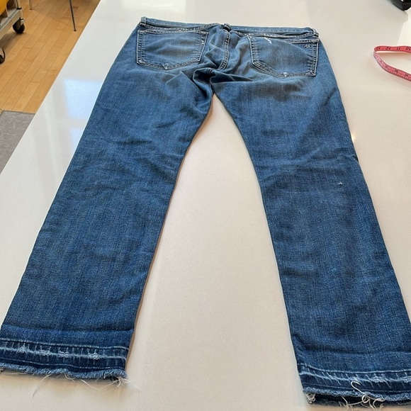 Rag & Bone Dre, Low Rise, Distressed Ankle Jean, Size 30 - Picture 9 of 12
